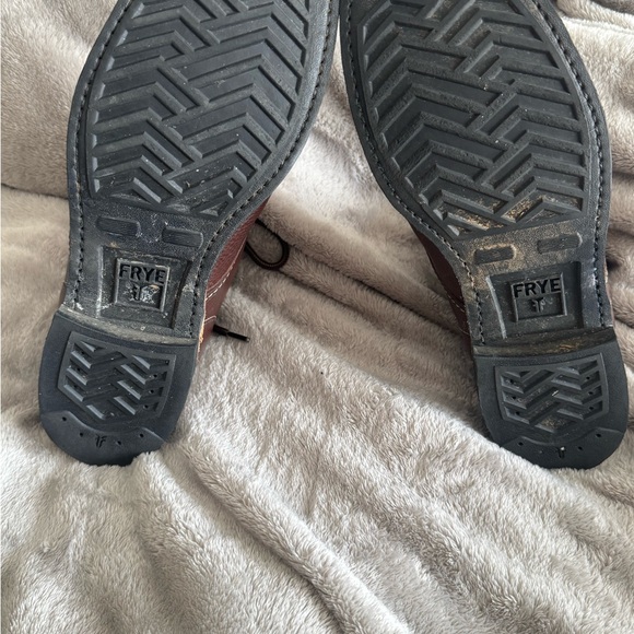 Men’s Frye Arkansas Mid Lace Leather Boots Size 12 - Picture 2 of 5